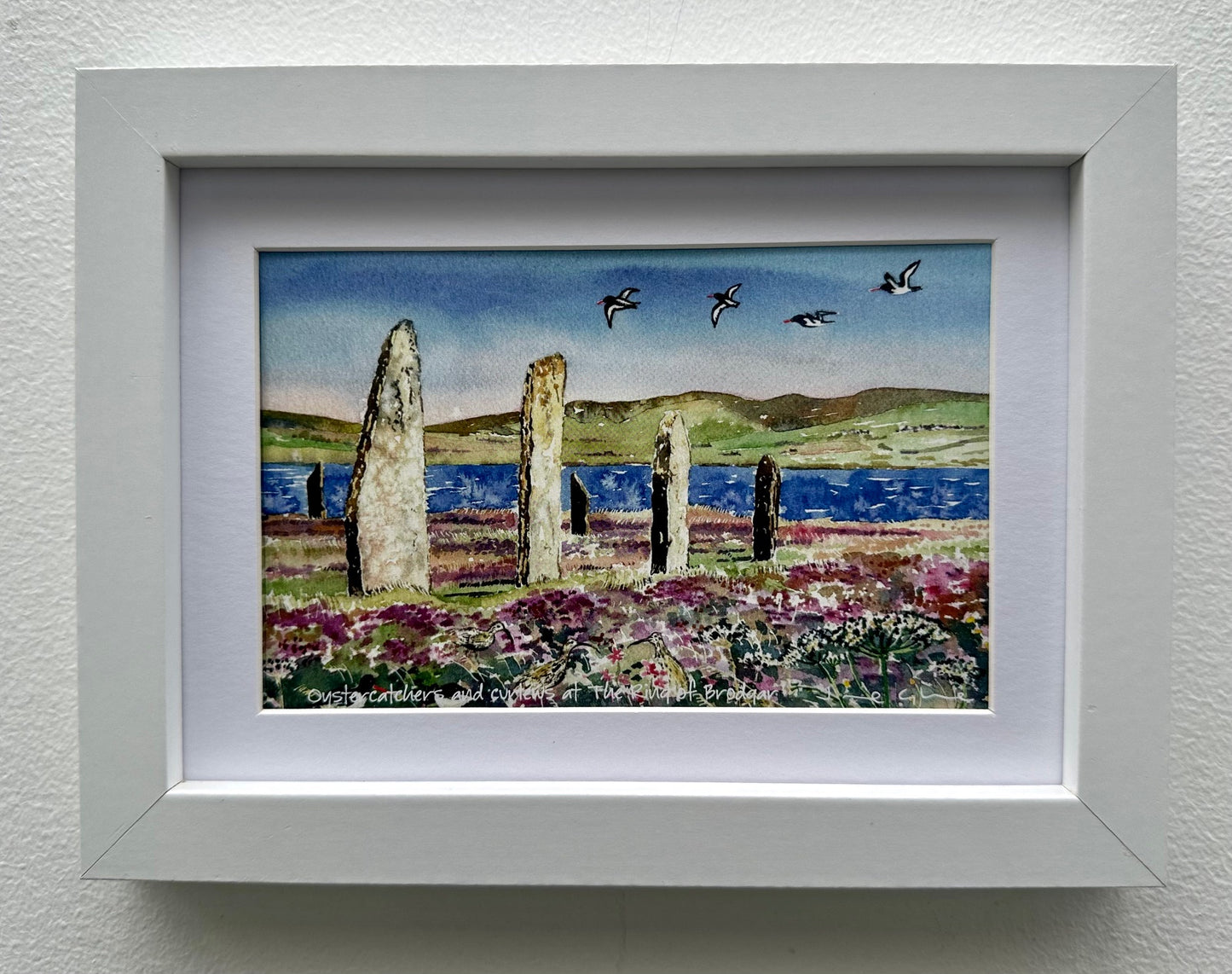 Small framed print/The Ring of Brodgar