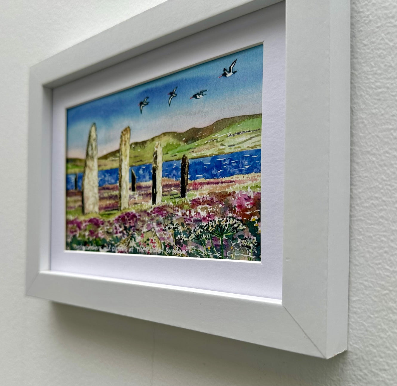 Small framed print/The Ring of Brodgar