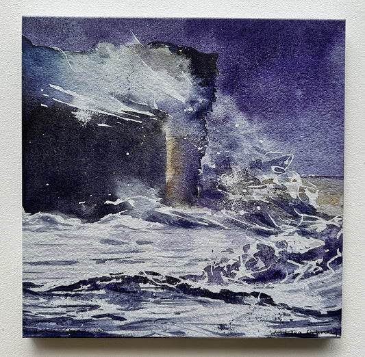 Canvas print/Wild sea, Orkney